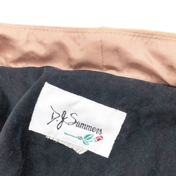 D.J. Summers tan/black long sleeve button up jacket - Picture 3 of 4